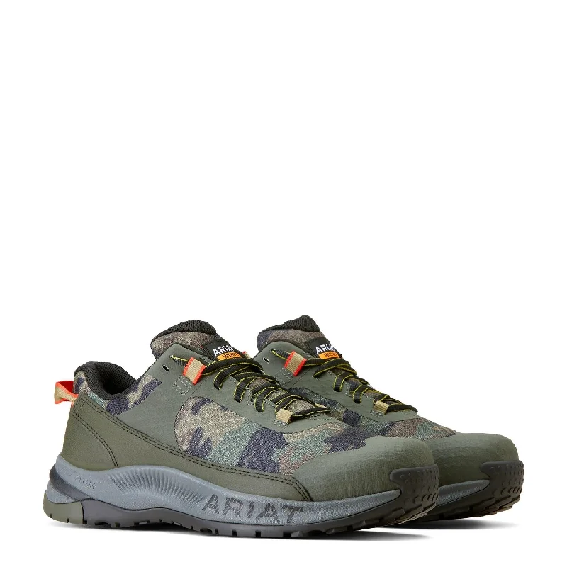 Men's work shoes steel toe gray-Outpace Shift Composite-Toe Work Shoe Camo