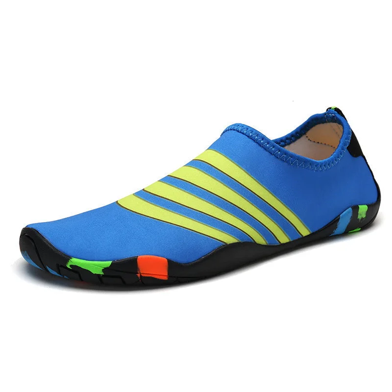 Men's water shoes non-slip green-Beach Swim Yoga Aqua Shoes