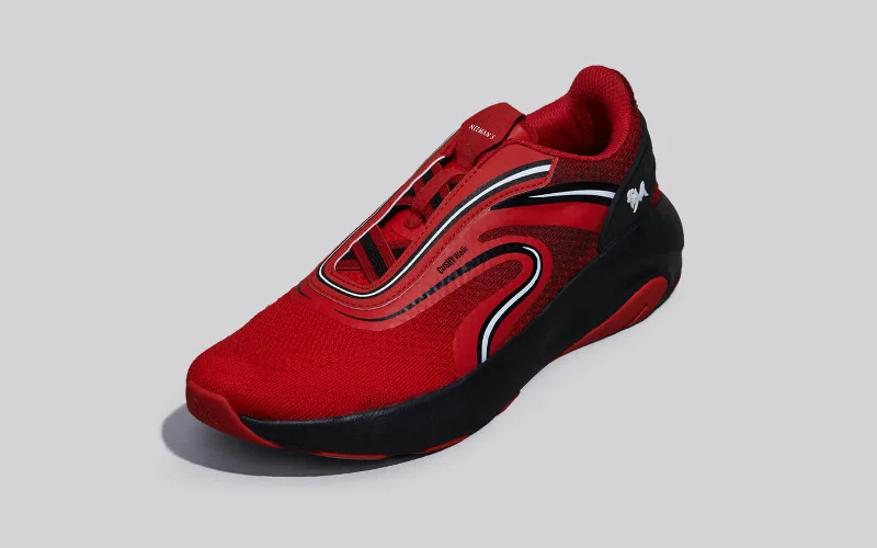 Men's casual shoes trendy navy-Begin Walk - Unwind : Red