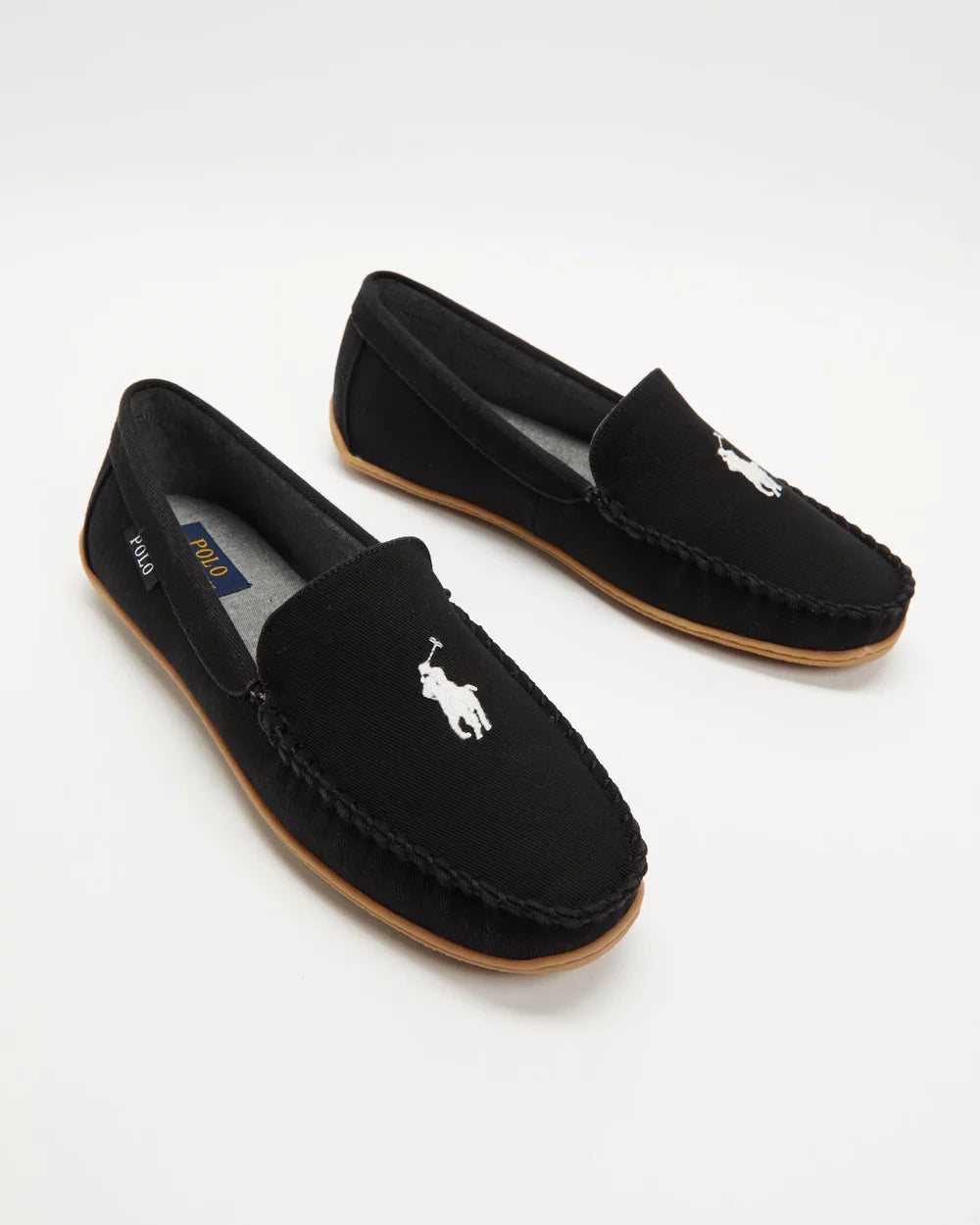 Men's casual shoes durable tan-Polo Ralph Lauren - Brenan Slip-on Shoe - Black