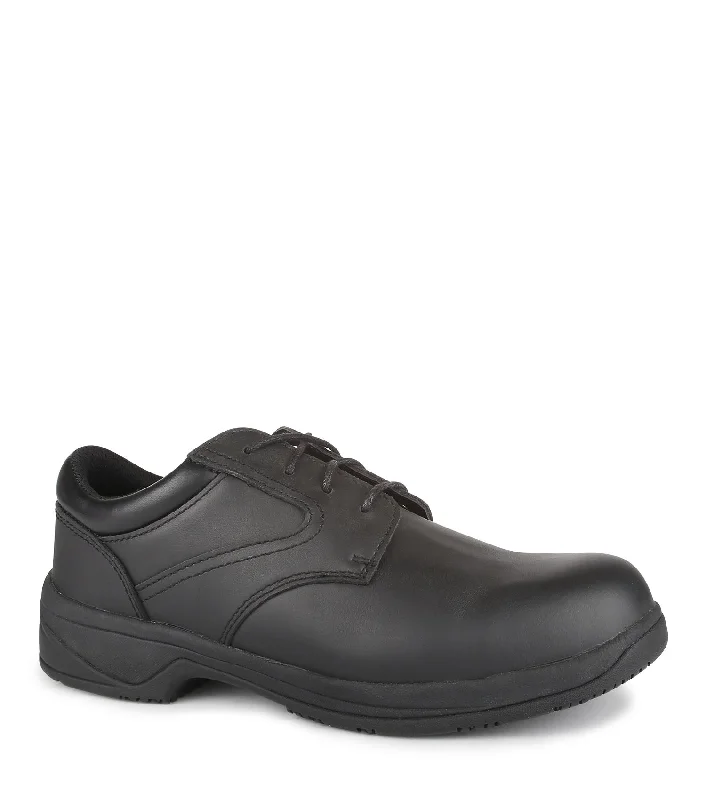 Men's work shoes steel toe gray-Brome, Black | Emergency services work shoes