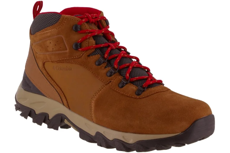 Men's work shoes rugged navy-Columbia Newton Ridge Plus II Suede Elk