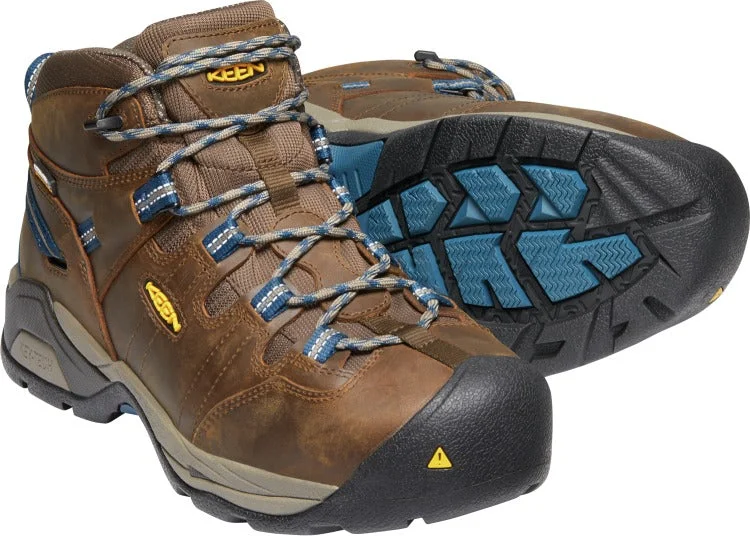 Men's work shoes waterproof navy-Keen Utility Detroit XT Waterproof Boot (Steel Toe) Men's