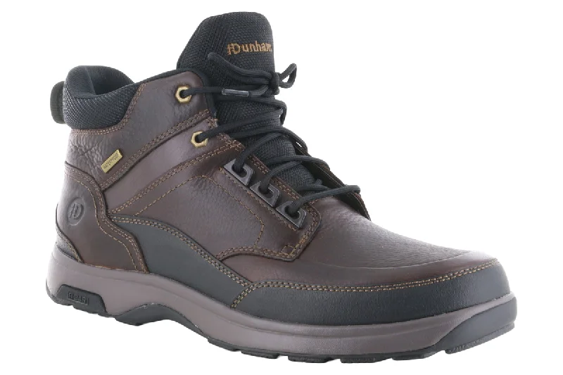 Men's work shoes durable black-Dunham Country High Boot Brown