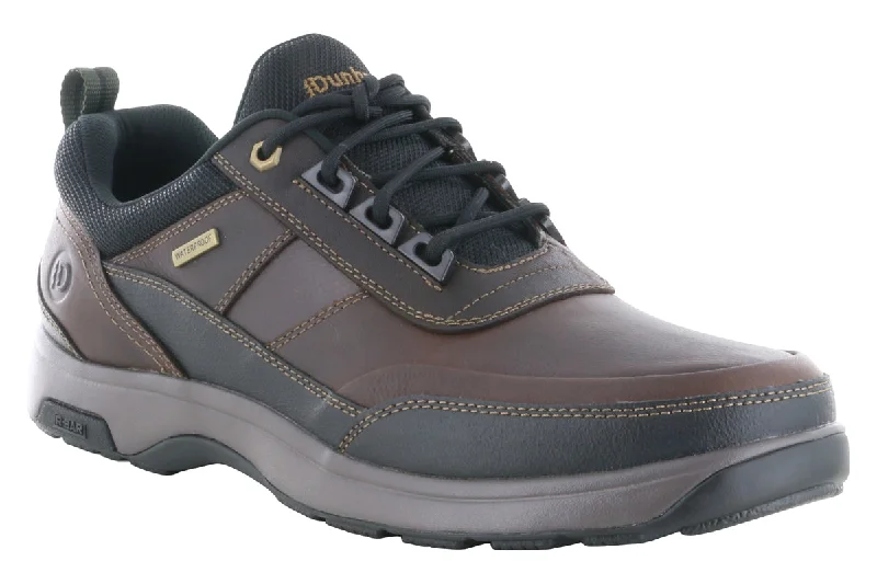 Men's work shoes durable gray-Dunham Country Low Lace Brown