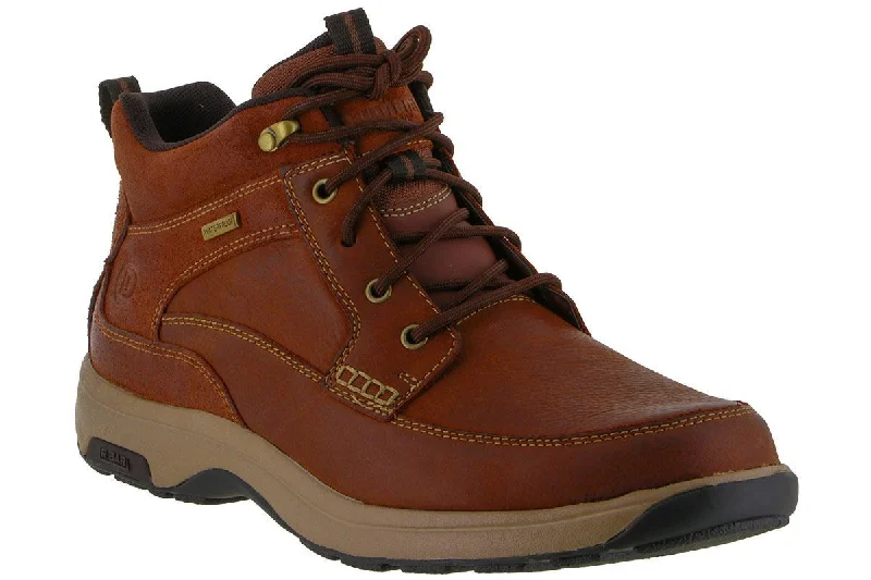 Men's work shoes steel toe tan-Dunham 8000 Mid Boot Tan