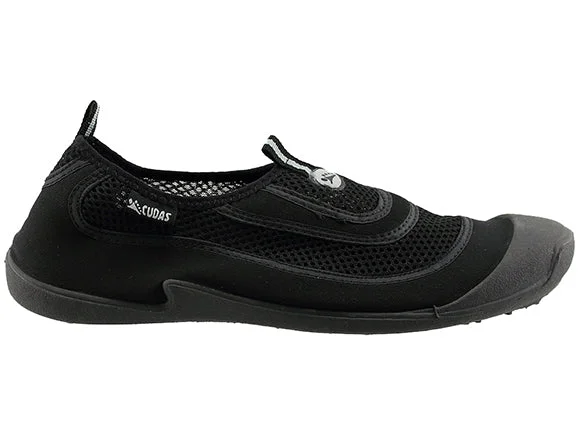 Men's water shoes flexible black-Flatwater Men's Water Shoes - Black