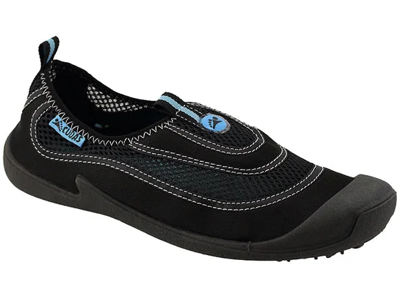 Men's water shoes breathable navy-Flatwater Women's Water Shoe - Black