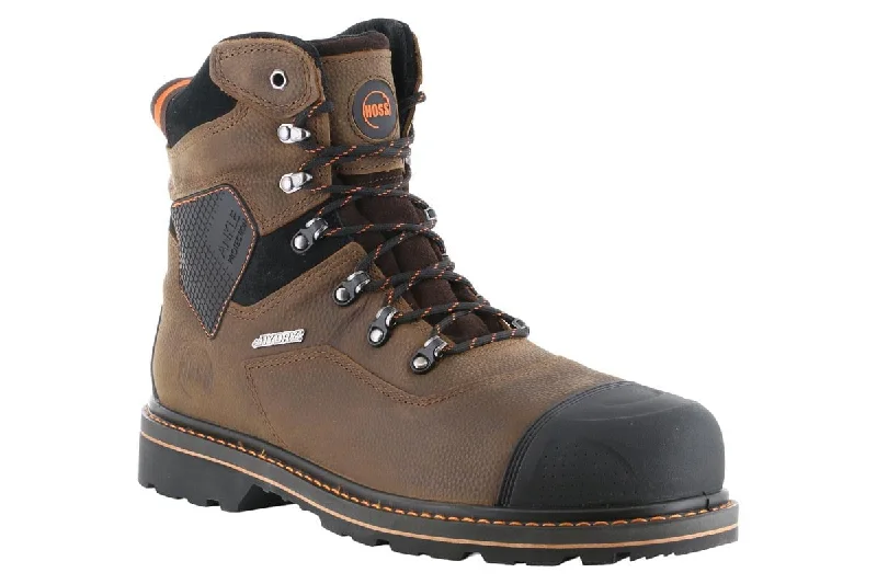 Men's work shoes lightweight gray-Hoss Range 6" Composite Toe Boot