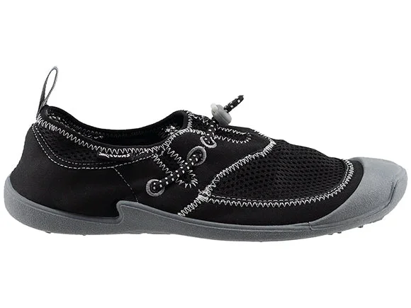 Men's water shoes flexible gray-Hyco Men's Water Shoes - Black