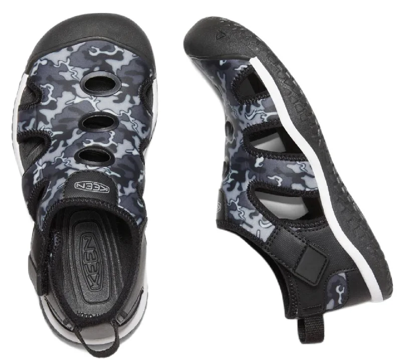 Men's water shoes durable navy-KEEN® Big Kids' Stingray Sandal