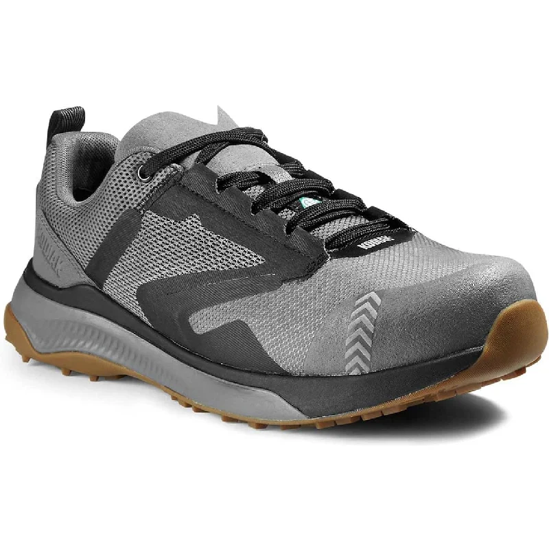 Men's work shoes durable black-Kodiak Men's Quicktrail Low CT Athletic Safety Work Shoe -Gray- 4TGYGY