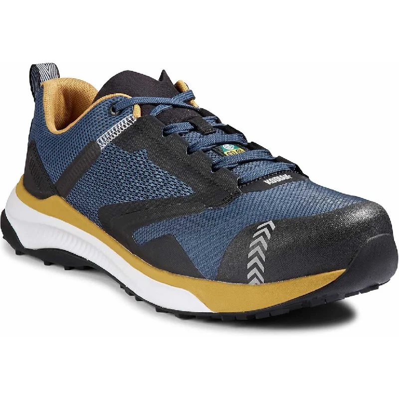 Men's work shoes rugged navy-Kodiak Men's Quicktrail Low CT Athletic Safety Work Shoe -Navy- 4TGZNV