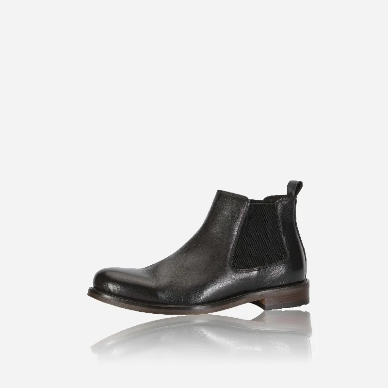 Unisex leather shoes office chic-Chelsea Boot