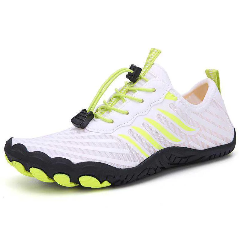 Men's water shoes non-slip green-Lightweight Beach Water Shoes