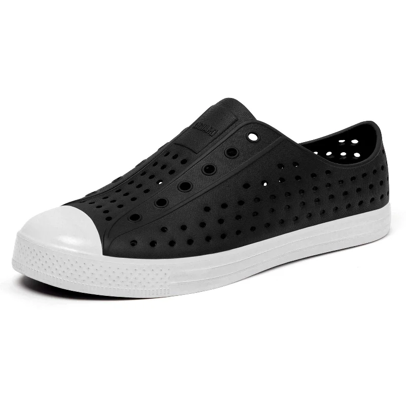 Men's water shoes lightweight navy-Lightweight Breathable Slip-On Outdoor Water Shoes