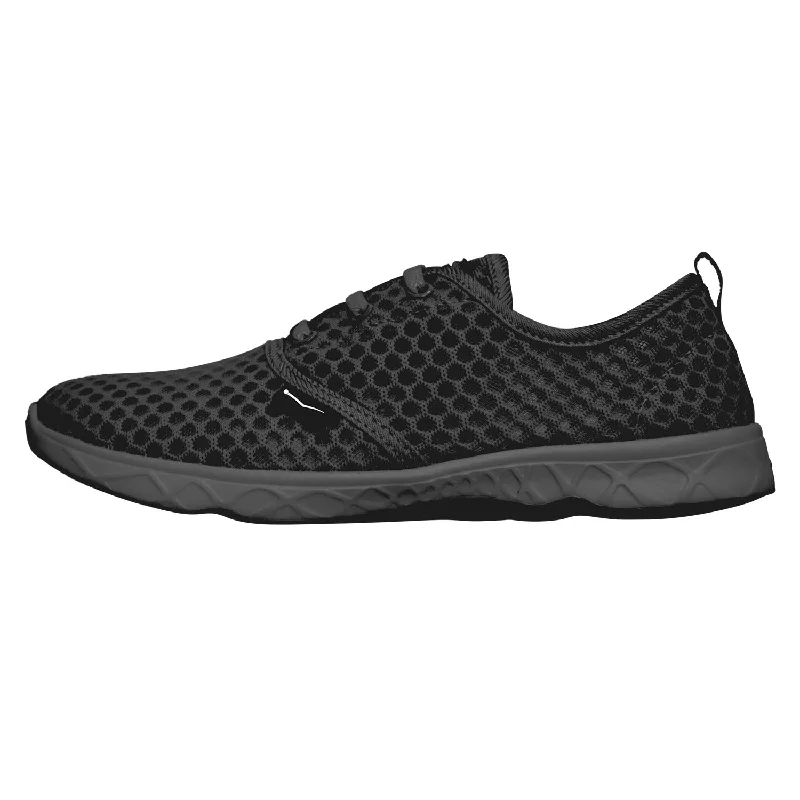 Men's water shoes quick-dry blue-Men's Aqua Sneaker Jet Black