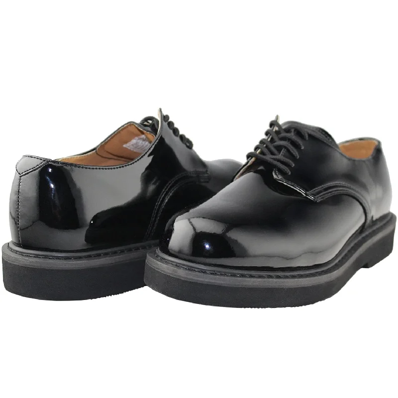 Men's work shoes rugged leather-Men Oxford Leather Work Shoes