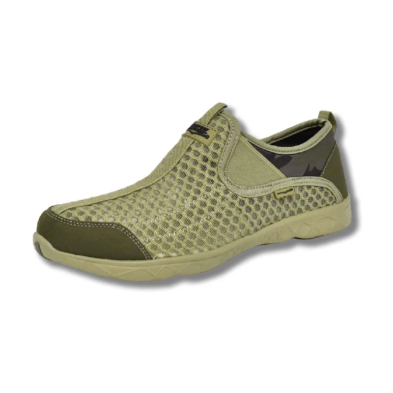 Men's water shoes quick-dry green-Men's Aqua Slip-On Camo