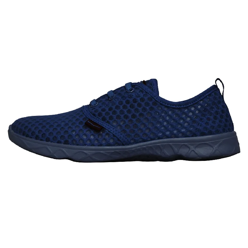 Men's water shoes breathable black-Men's Aqua Sneaker Navy