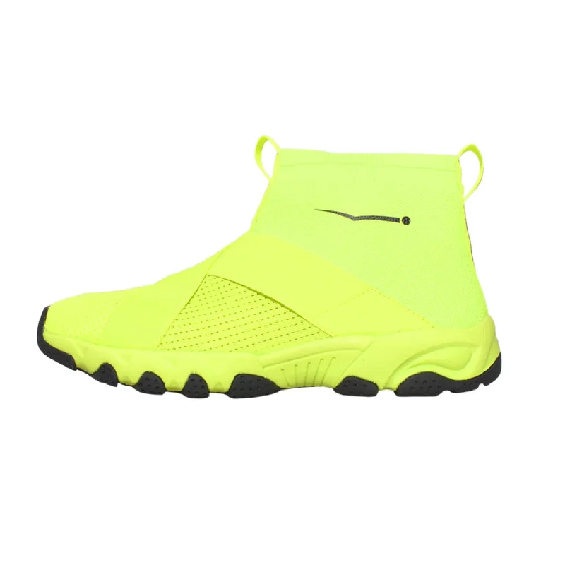 Men's water shoes flexible green-Men's High Top Sport Neon Yellow