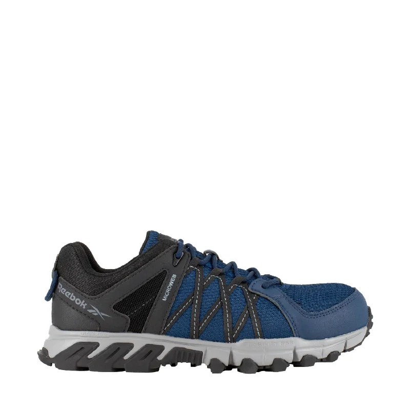 Men's work shoes lightweight gray-Trailgrip Composite-Toe Athletic Work Shoe Navy/Black