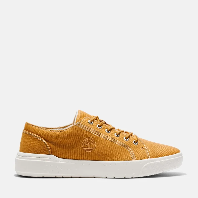 Men's casual shoes breathable tan-Men's Seneca Bay Canvas Oxford