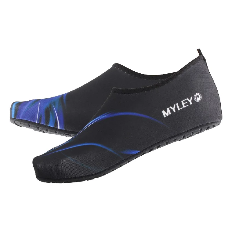 Men's water shoes drainage navy-Non-Skid bottom Skin Shoes Water Shoes Socks waterproof Yoga Exercise Pool Beach Swim Slip On Surf Swimming Shoes