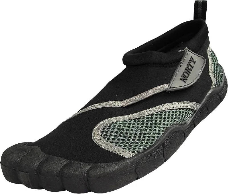 Men's water shoes lightweight gray-NORTY Big Kids 4-8 Black-Grey Watershoe 39401BK