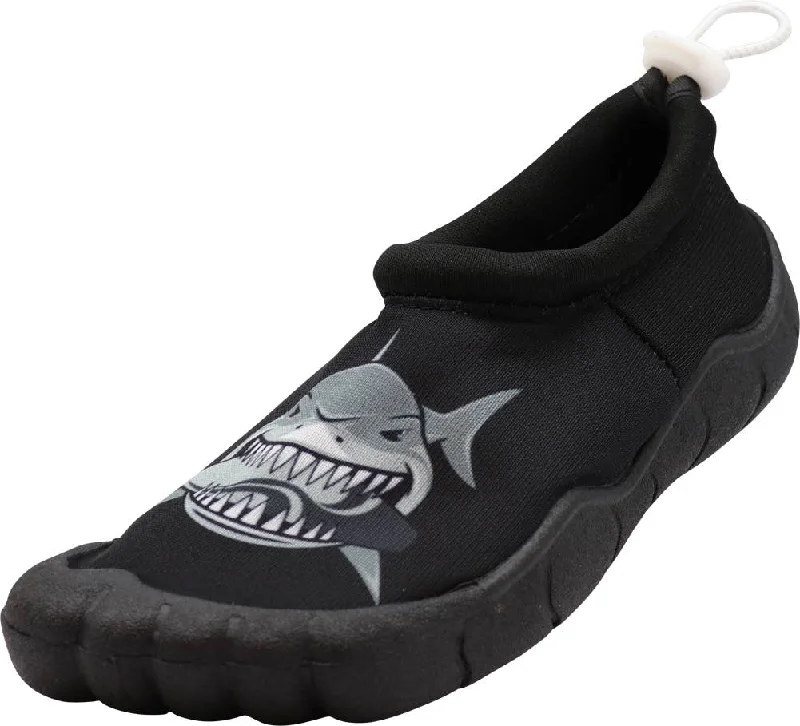 Men's water shoes quick-dry gray-NORTY Boys 11-4 Black Shark Watershoe 38875