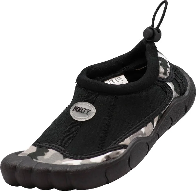 Men's water shoes durable navy-NORTY Boys 11-4 Black Watershoe 38880