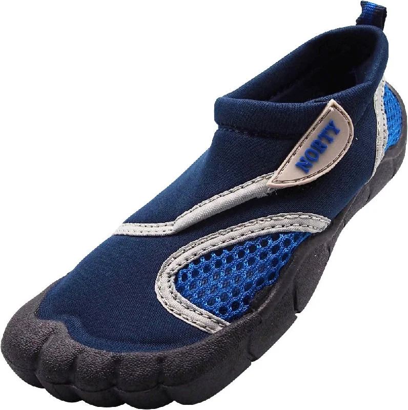 Men's water shoes slip-on navy-NORTY Boys 11-4 Navy Royal Watershoe 38886K