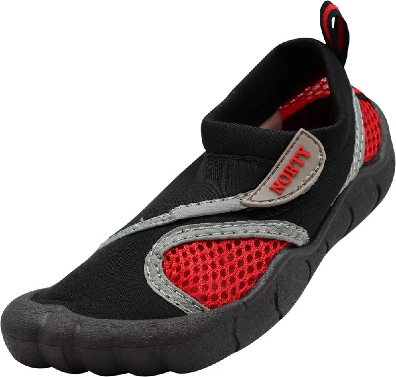 Men's water shoes quick-dry black-NORTY Tod Boy 5-10 Black/Red Watershoe 38888T