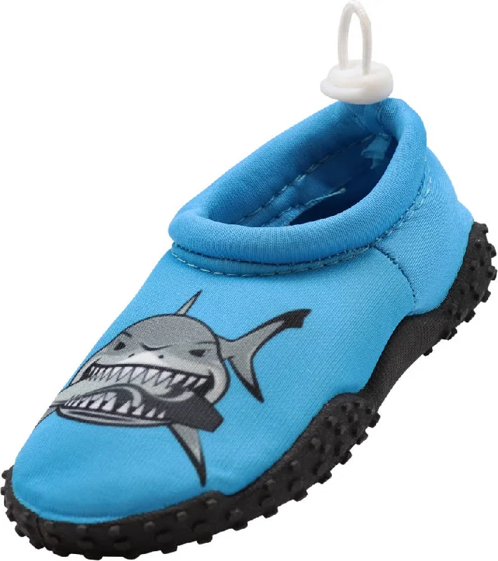 Men's water shoes non-slip black-NORTY Tod Boy 5-10 Blue Shark Watershoe 15501