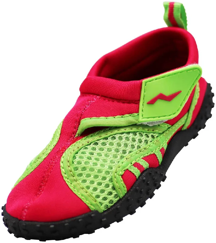 Men's water shoes durable green-NORTY Tod Girl 5-10 Fuchsia/Lime 2 Watershoe 38953