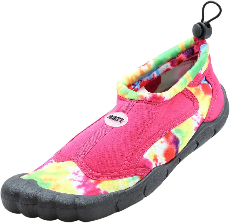 Men's water shoes lightweight navy-Norty WOMENS 5-10 WATER SHOE 5 TOE FUCHSIA