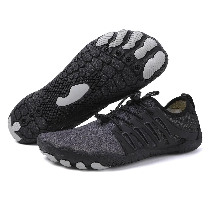 Men's water shoes stylish gray-Outdoor Unisex, Non-slip, Quick-drying Water Shoes