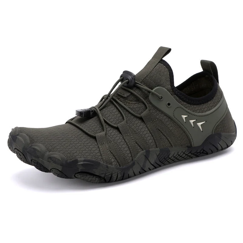 Men's water shoes breathable black-Quick-drying Breathable Non-slip Water Sports Shoes Beach Shoes