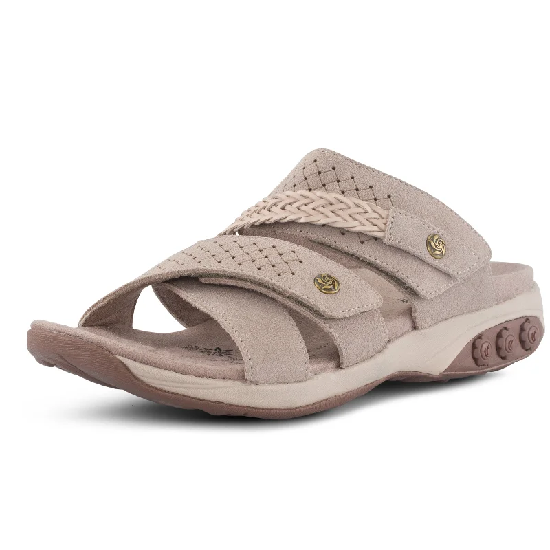 Men's casual shoes slip-on gray-Rachel Women's Adjustable Slide Sandal