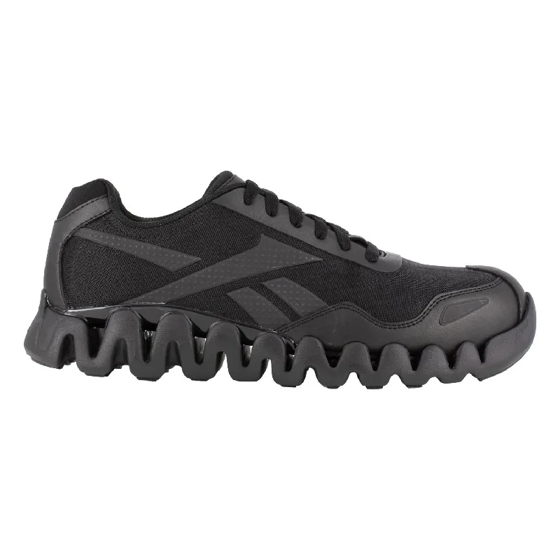 Men's work shoes non-slip black-Zig Pulse Composite-Toe Athletic Work Shoe Black