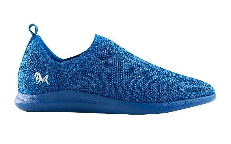 Men's casual shoes durable gray-ReLive Knit Slip Ons : Absolute Blue