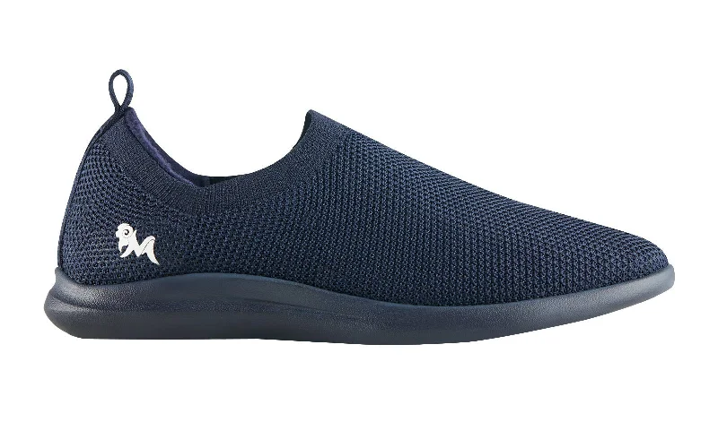 Men's casual shoes everyday brown-ReLive Knit Slip Ons : Dawn Blue