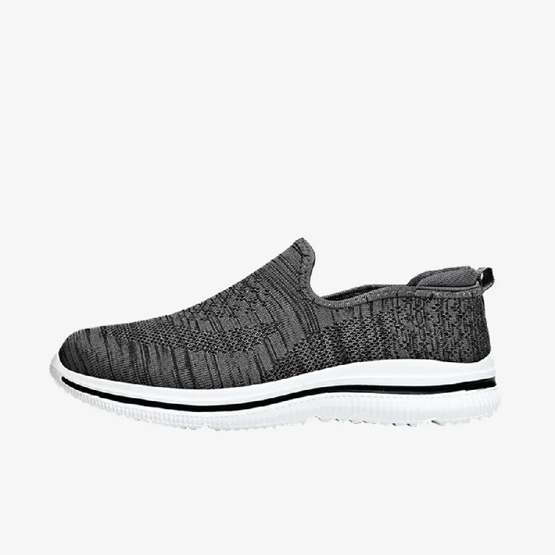 Men's casual shoes stylish gray-Slip On Sneakers