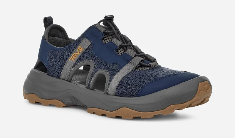 Men's water shoes stylish navy-Teva Mens Outflow CT Mood Indigo