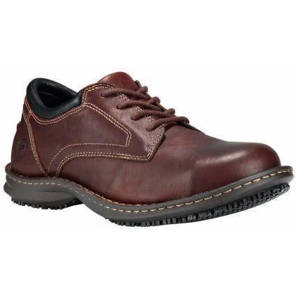 Men's work shoes steel toe tan-Timberland PRO Men's Gladstone Stl Toe Oxford Work Shoe - Brown - TB085590214