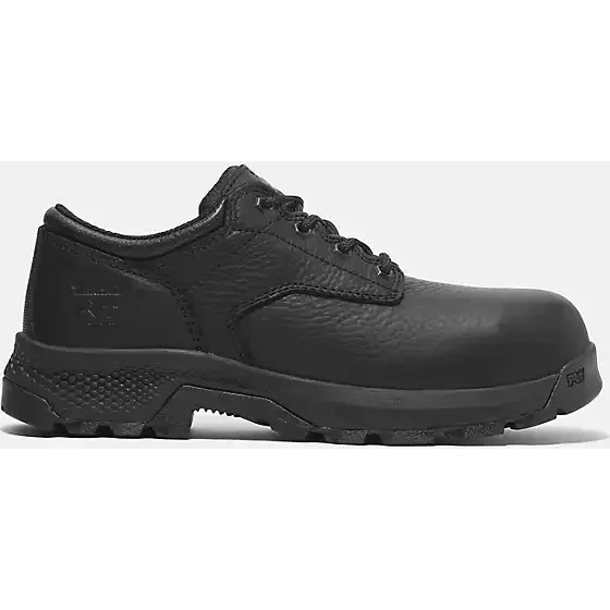 Men's work shoes comfortable black-Timberland Pro Men's Titan Ev Oxford CT Work Shoe -Black- TB0A5ZBY001