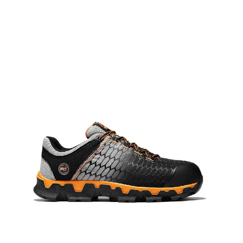 Men's work shoes safety brown-Powertrain Sport SD+ Alloy-Toe Work Shoe Orange/Grey