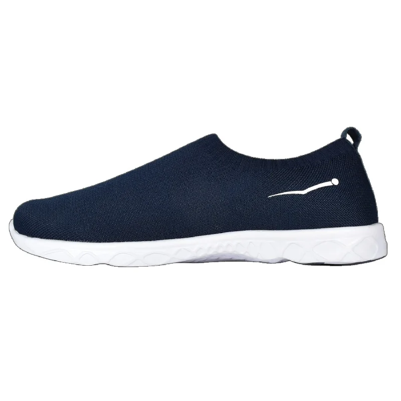 Men's water shoes non-slip gray-Unisex Aqua Slip-On Navy