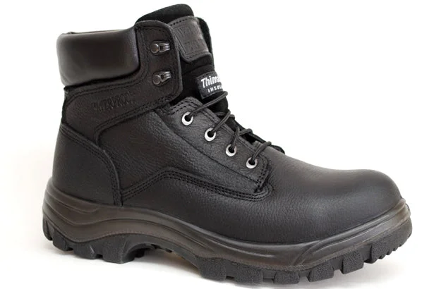 Men's work shoes safety navy-Work Zone Men's 6" Waterproof EH Insulated Work Boot