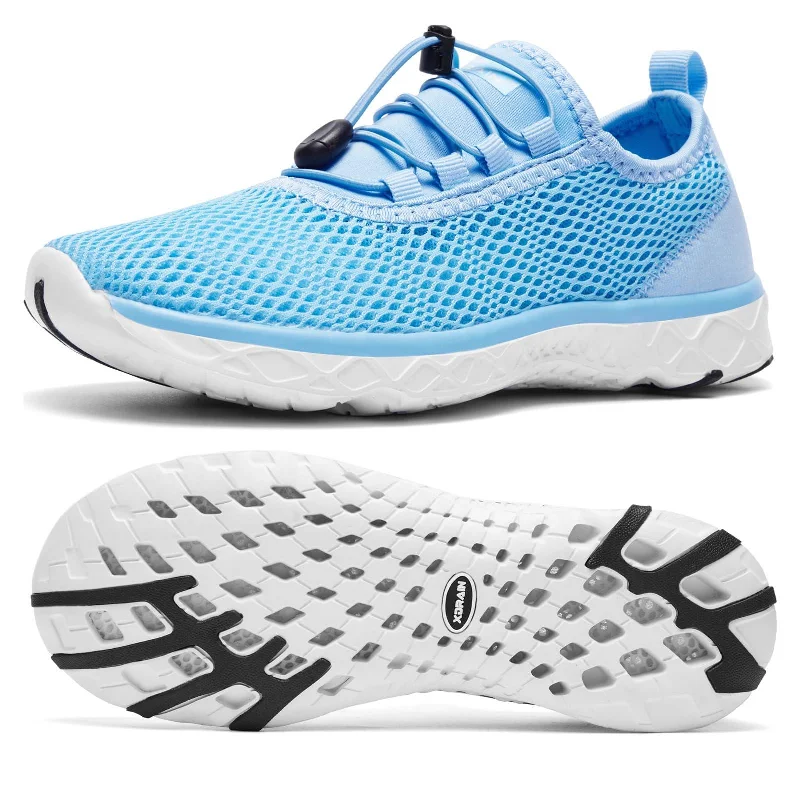 Men's water shoes breathable blue-Xdrain Coast - Womens Qucik-dry Mesh Water Shoes